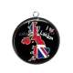 Pendentif Cabochon Argent - London