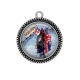 Pendentif Cabochon Argent - London