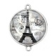 Connecteur Cabochon Argent - paris