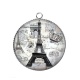Pendentif Cabochon Argent - paris