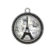 Pendentif Cabochon Argent - paris