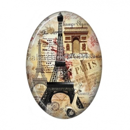 Cabochon Résine Ovale - paris