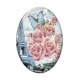 Cabochon Verre Ovale - paris