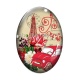 Cabochon Verre Ovale - paris