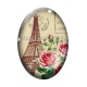 Cabochon Verre Ovale - paris