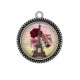 Pendentif Cabochon Argent - paris