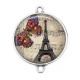 Connecteur Cabochon Argent - paris