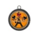 Pendentif Cabochon Argent - paris