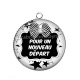 Pendentif Cabochon Argent - pour un nouveau départ