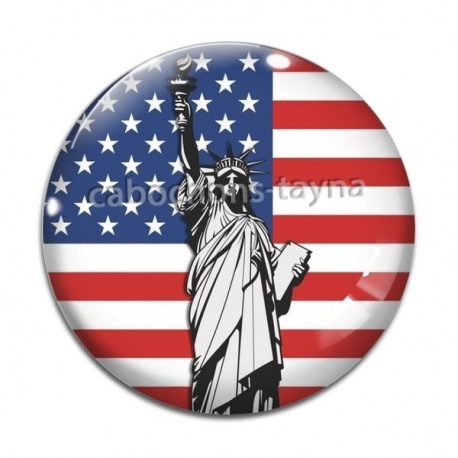 Cabochon Verre - USA