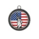 Pendentif Cabochon Argent - USA