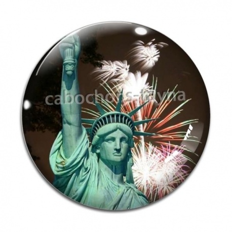Cabochon Verre - USA