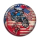 Cabochon Résine - moto route 66
