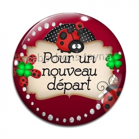 Cabochon Verre - pour un nouveau départ