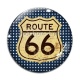 Cabochon Verre - route 66