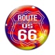Cabochon Verre - route 66