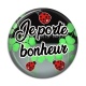 Cabochon Résine - je porte bonheur