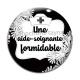 Cabochon Verre - une aide soignante formidable