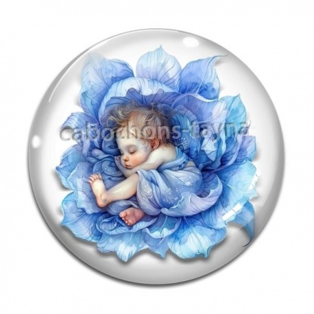 Cabochon Verre - bébé