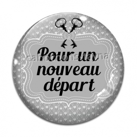 Cabochon Verre - pour un nouveau départ