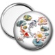Miroir de poche - poisson