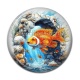 Cabochon Résine - poisson