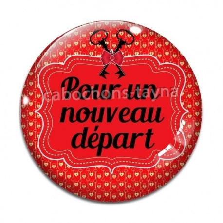 Cabochon Verre - pour un nouveau départ