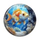 Cabochon Résine - poisson