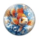 Cabochon Verre - poisson