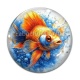 Cabochon Verre - poisson
