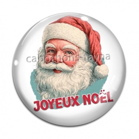 Cabochon Verre - joyeux noël