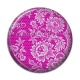 Cabochon Résine - fleur dentelle