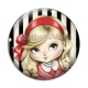 Cabochon Verre - petite fille