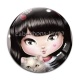 Cabochon Verre - petite fille