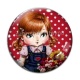 Cabochon Verre - petite fille