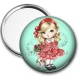 Miroir de poche - petite fille