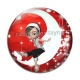Cabochon Verre - enfant petite fille