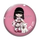Cabochon Verre - petite fille