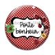 Cabochon Verre - porte bonheur