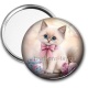 Miroir de poche - chaton