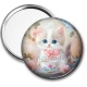 Miroir de poche - chaton