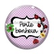 Cabochon Verre - porte bonheur