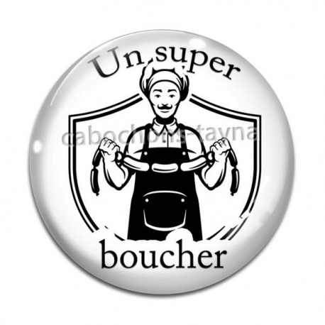 Cabochon Verre - un super boucher