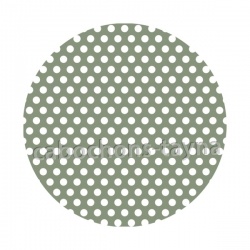 pois blanc fond kaki