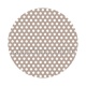 pois blanc fond beige