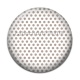 Cabochon Résine - pois beige fond blanc