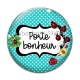 Cabochon Verre - porte bonheur