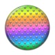 Cabochon Résine - pois multicolore