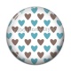 Cabochon Résine - coeur