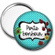 Miroir de poche - porte bonheur